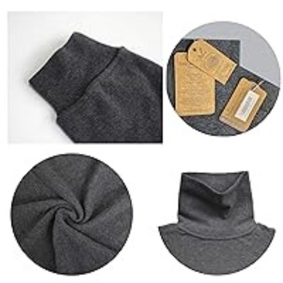 Maks Mens Casual Cotton Turtleneck Pullover Sweater Interlock Knit Combed Size S - Picture 4 of 6